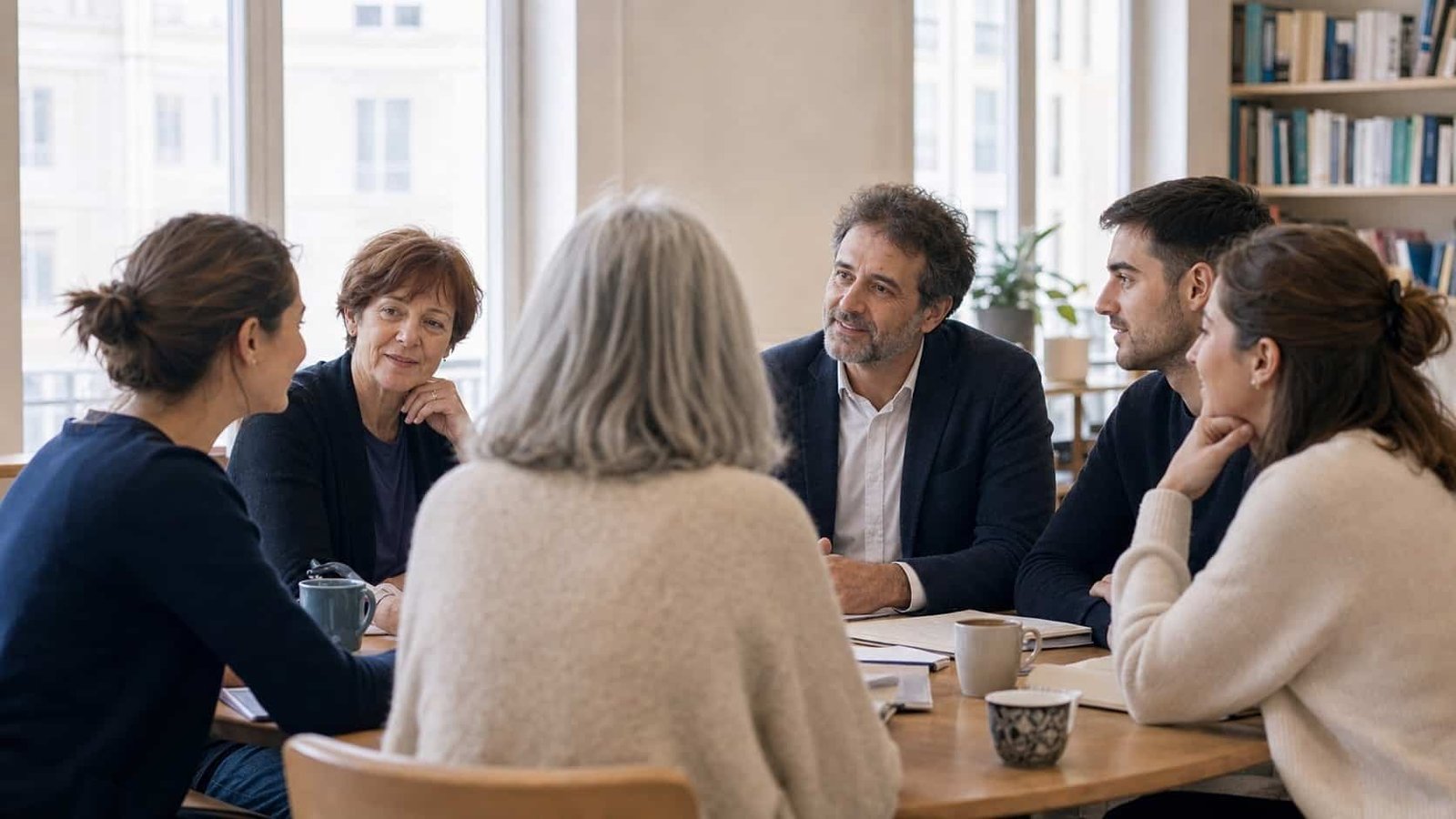 Illustration d'échanges au sein d'une communauté professionnelle